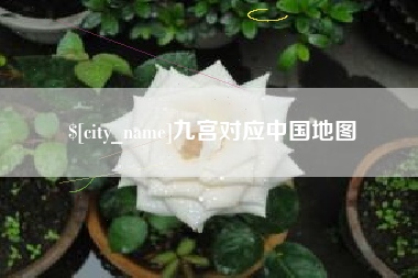 灯塔九宫对应中国地图