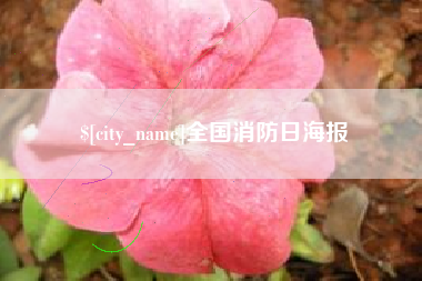 灯塔全国消防日海报