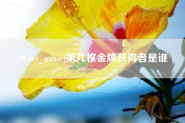 灯塔第九枚金牌获得者是谁