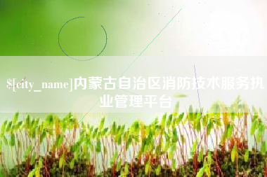 灯塔内蒙古自治区消防技术服务执业管理平台