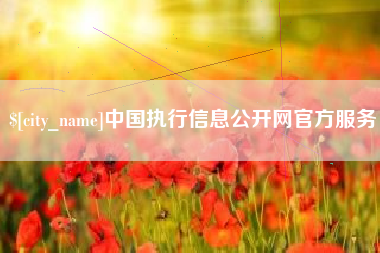 灯塔中国执行信息公开网官方服务