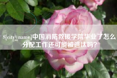 灯塔中国消防救援学院毕业了怎么分配工作还可能被逃汰吗？