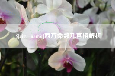 灯塔西方命数九宫格解析