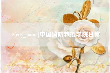 灯塔中国消防救援学院日常