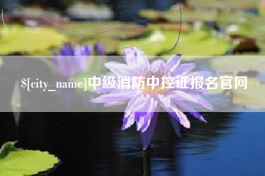 灯塔中级消防中控证报名官网
