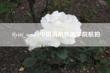 灯塔中国消防救援学院航拍
