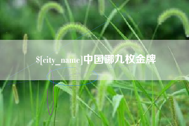 灯塔中国哪九枚金牌
