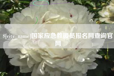 灯塔国家应急救援员报名网查询官网
