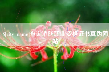 灯塔查询消防职业资格证书真伪网站