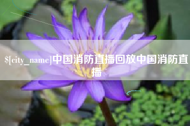 灯塔中国消防直播回放中国消防直播